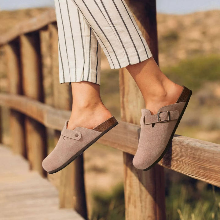 Sofia Suede Mules